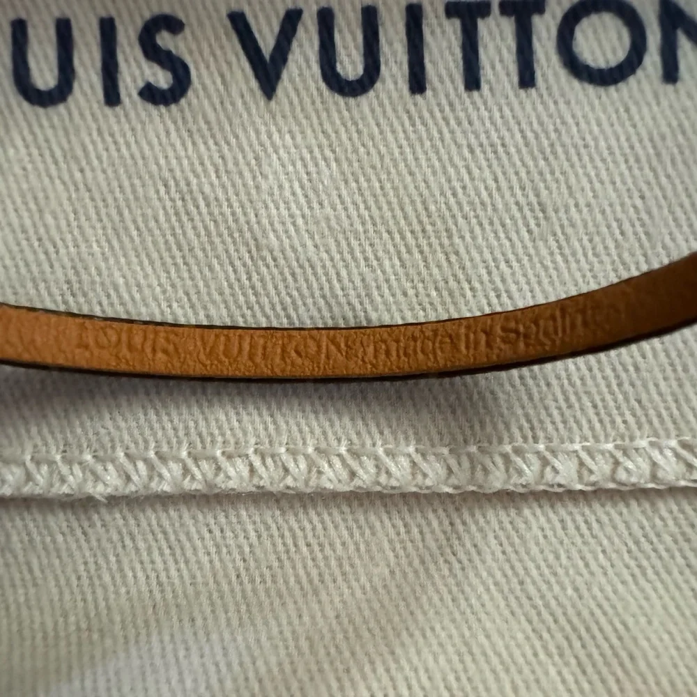 Louis Vuitton Gold and Brown Monogram Bracelet - Picture 6 of 7
